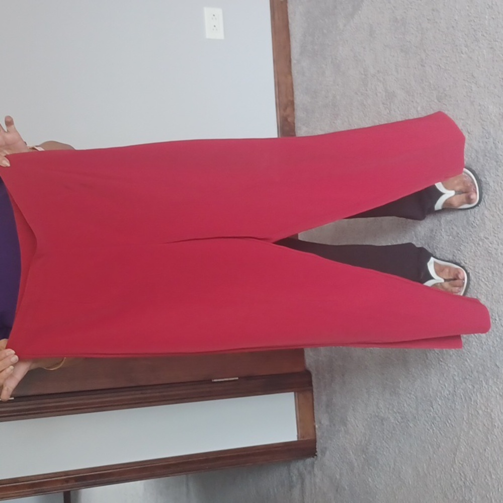 Red Dress Pants